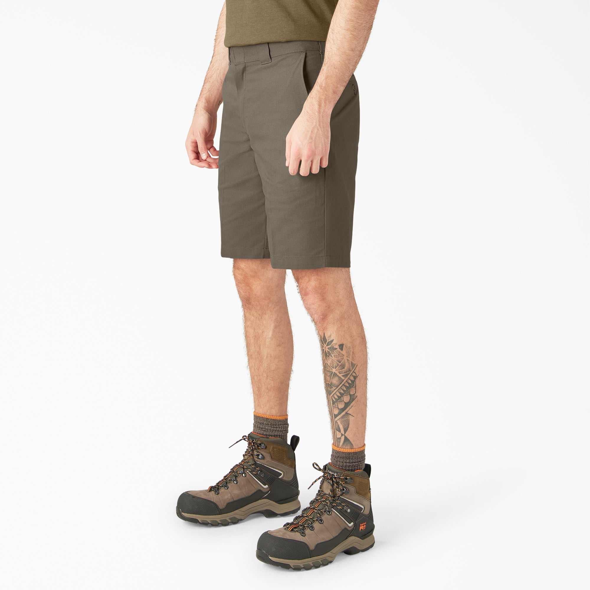 FLEX Relaxed Fit Work Shorts, 11"