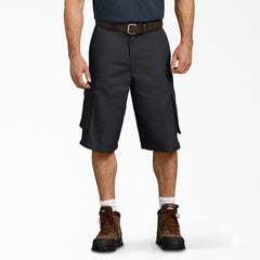 FLEX Loose Fit Cargo Work Shorts, 13"