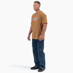 Short Sleeve Tri-Color Logo Graphic T-Shirt