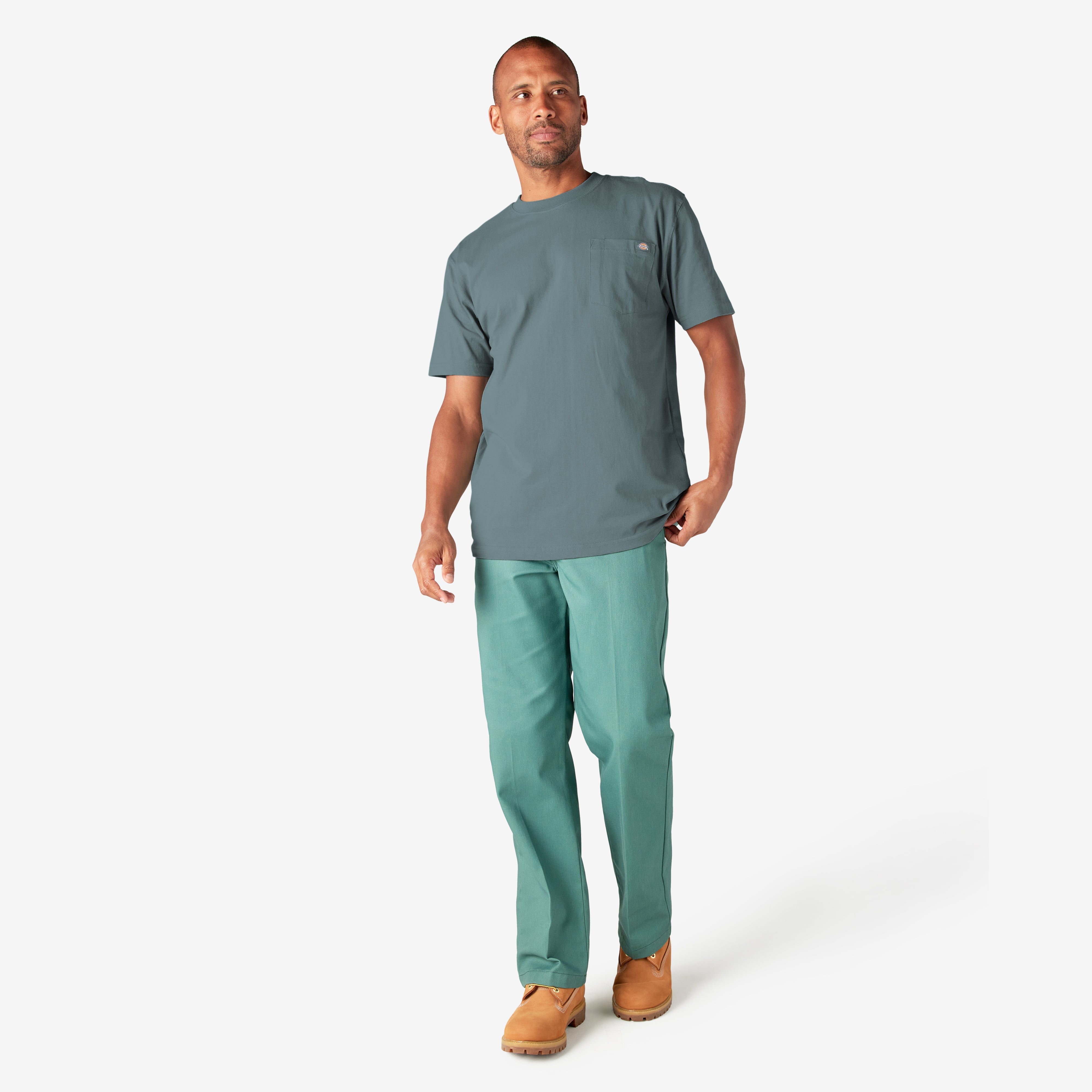 Heavyweight Short Sleeve Pocket T-Shirt