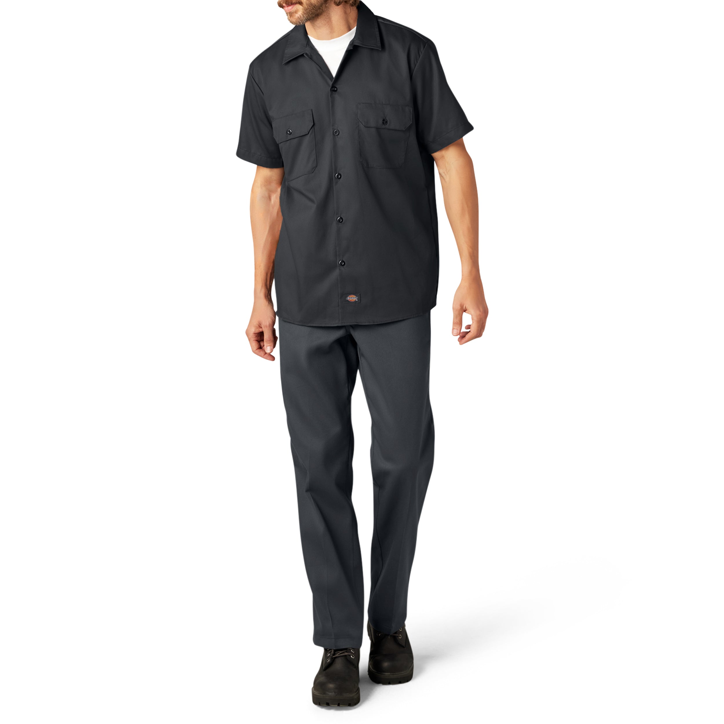FLEX Slim Fit Short Sleeve Work Shirt