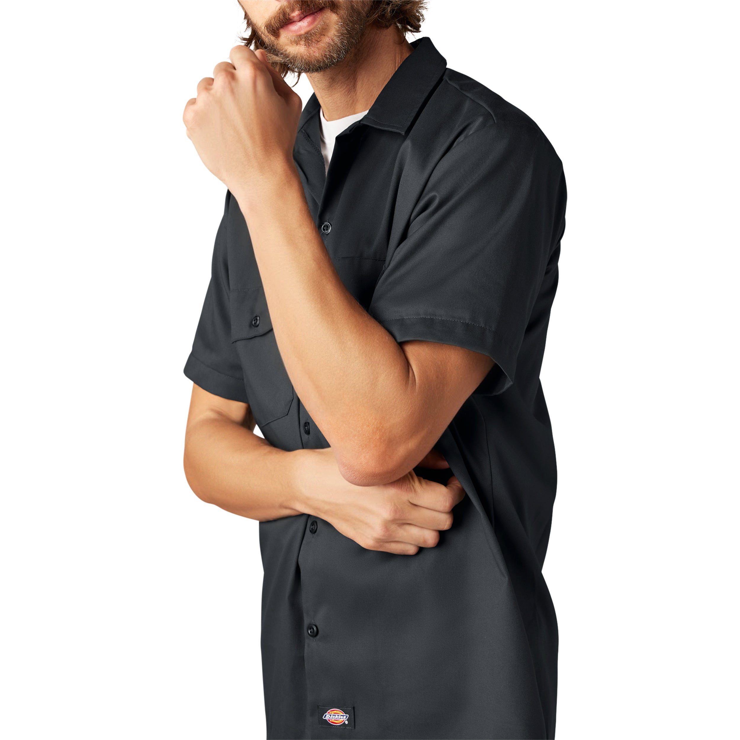 FLEX Slim Fit Short Sleeve Work Shirt