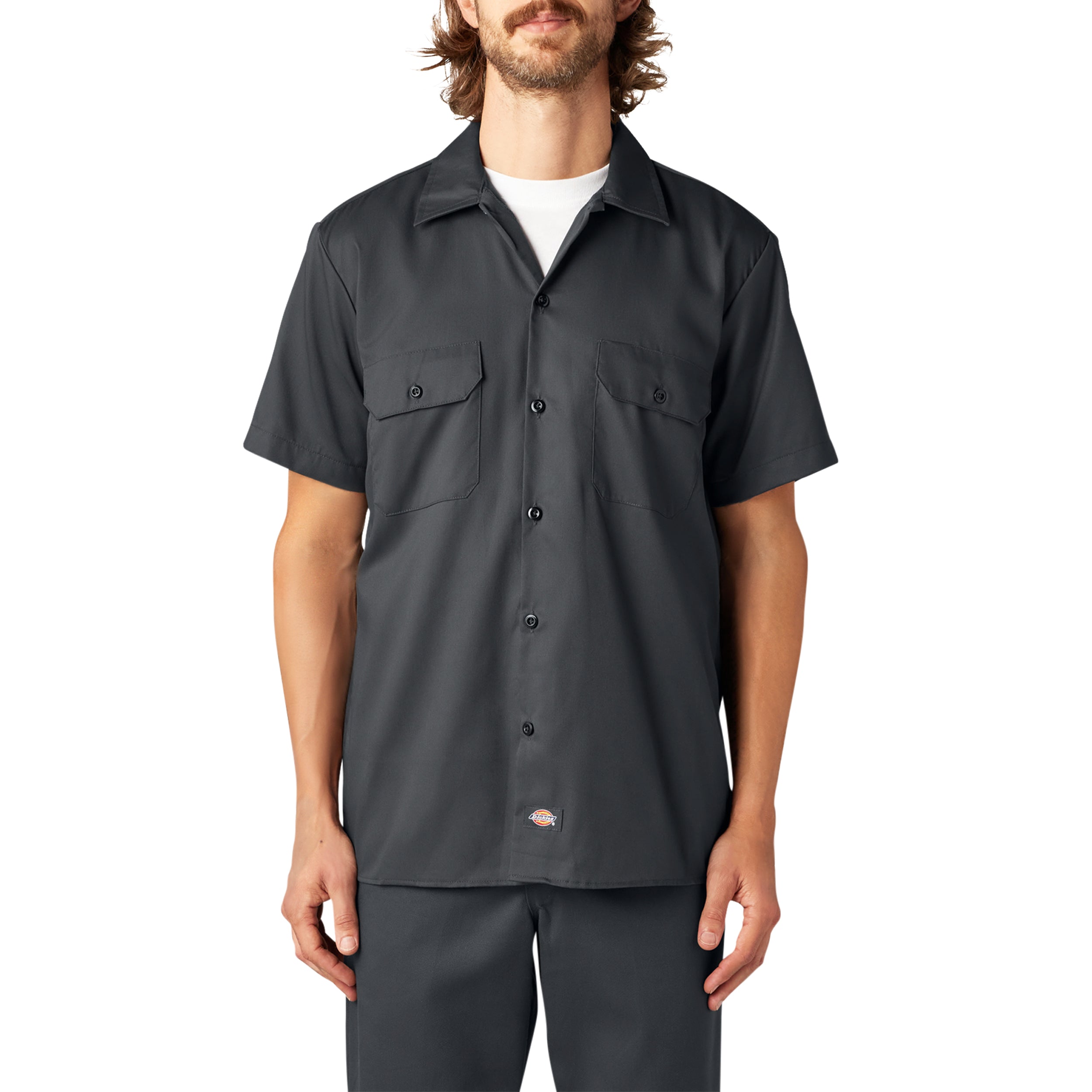 FLEX Slim Fit Short Sleeve Work Shirt