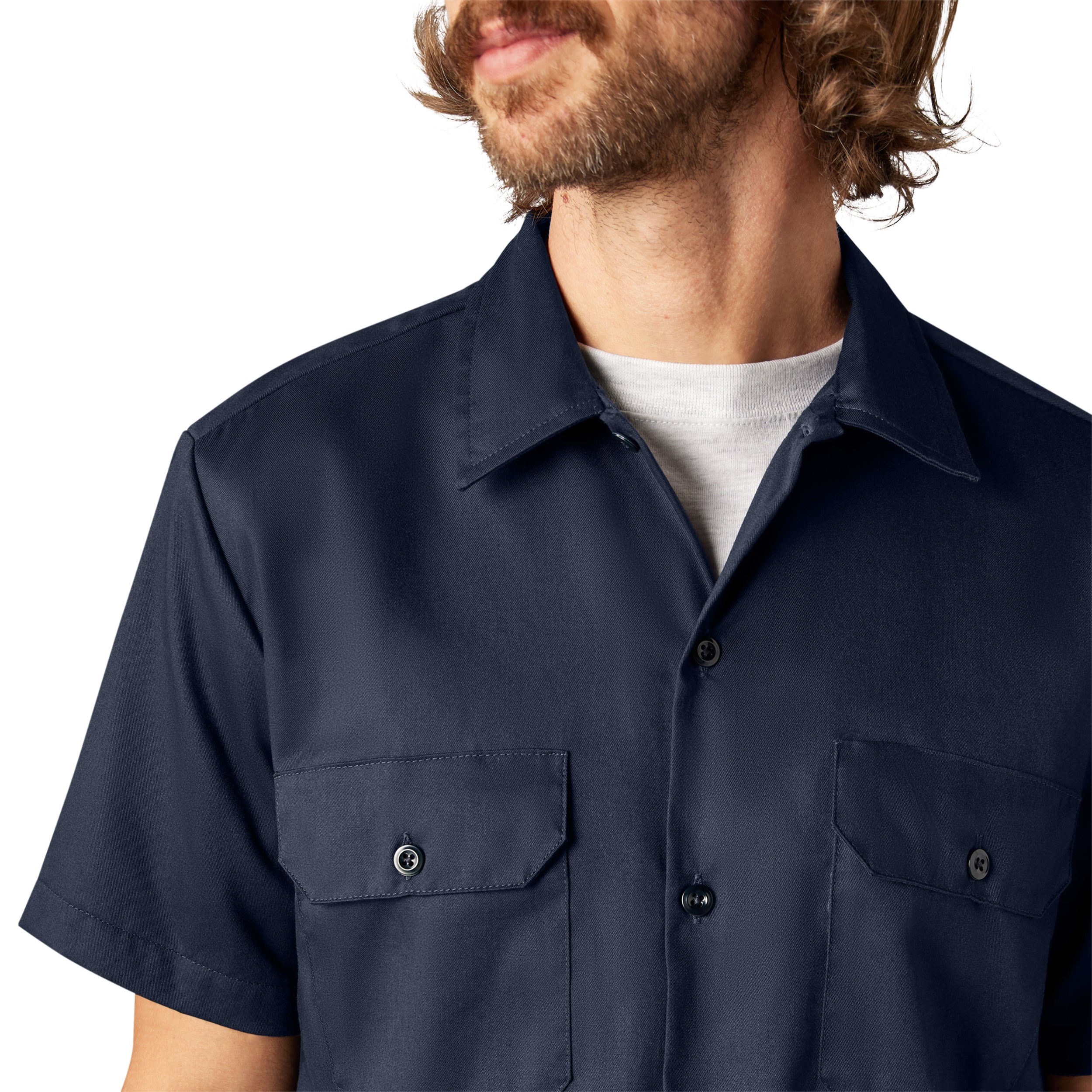 FLEX Slim Fit Short Sleeve Work Shirt