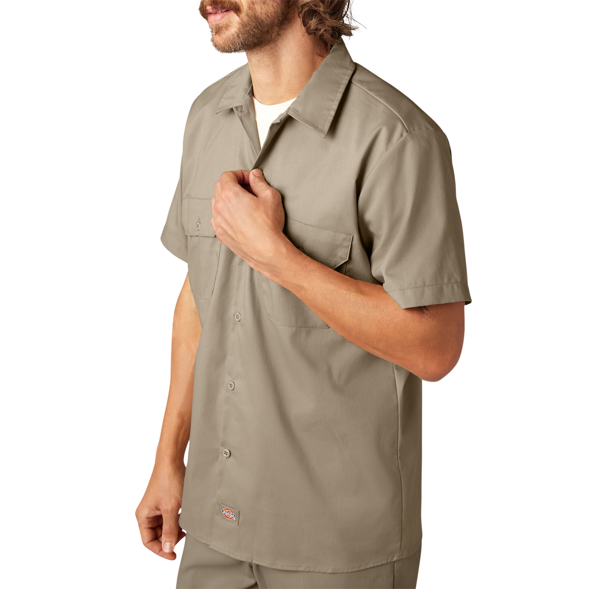 FLEX Slim Fit Short Sleeve Work Shirt