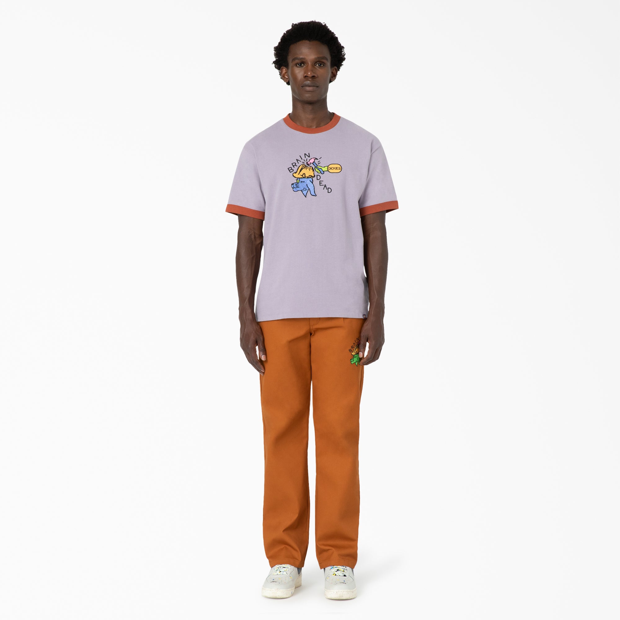 Brain Dead Embroidered T-Shirt