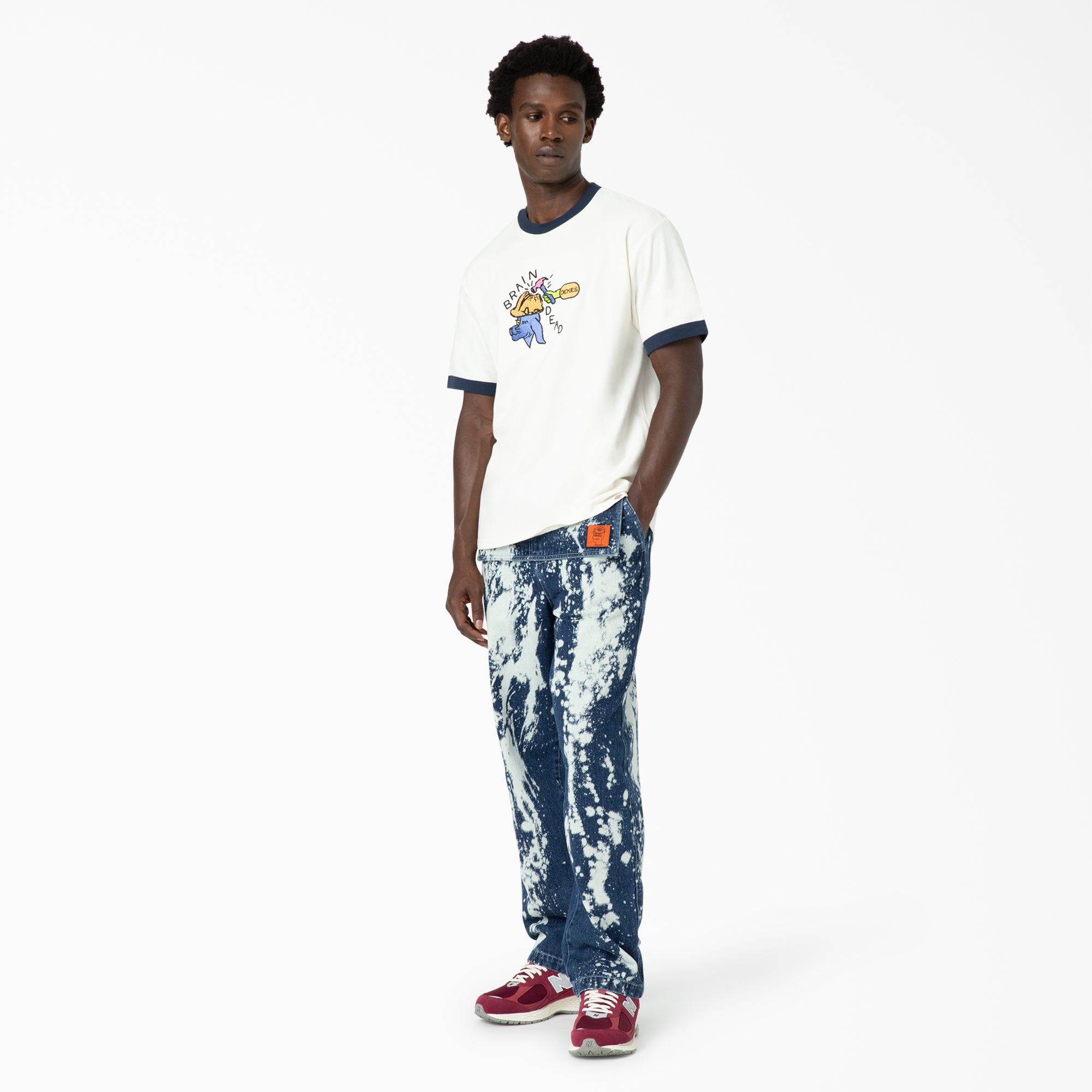 Brain Dead Embroidered T-Shirt