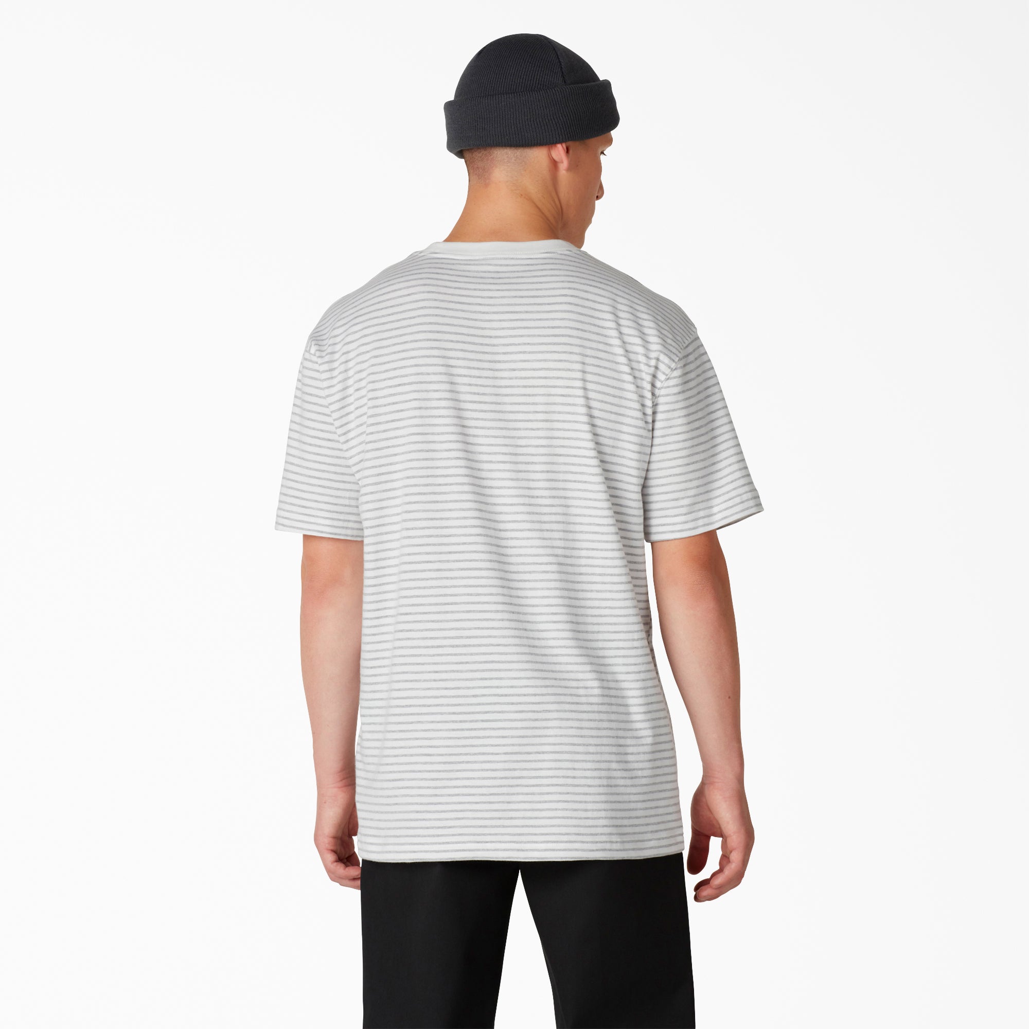 Regular Fit Striped Pocket T-Shirt