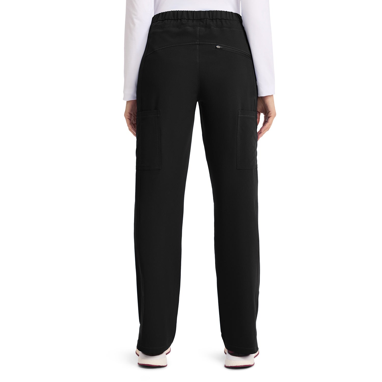 Women's Dynamix Mid Rise Straight Leg Drawstring Scrub Pant
