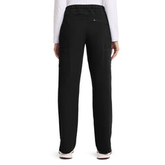Women's Dynamix Mid Rise Straight Leg Drawstring Scrub Pant