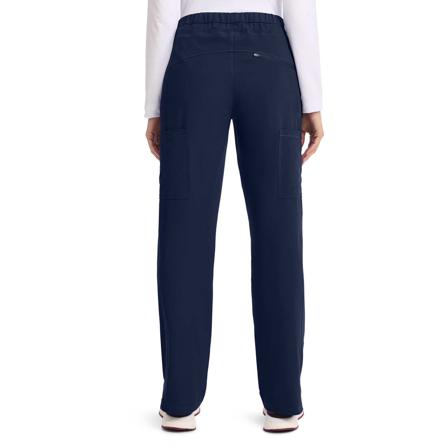 Women's Dynamix Mid Rise Straight Leg Drawstring Scrub Pant