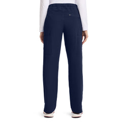 Women's Dynamix Mid Rise Straight Leg Drawstring Scrub Pant