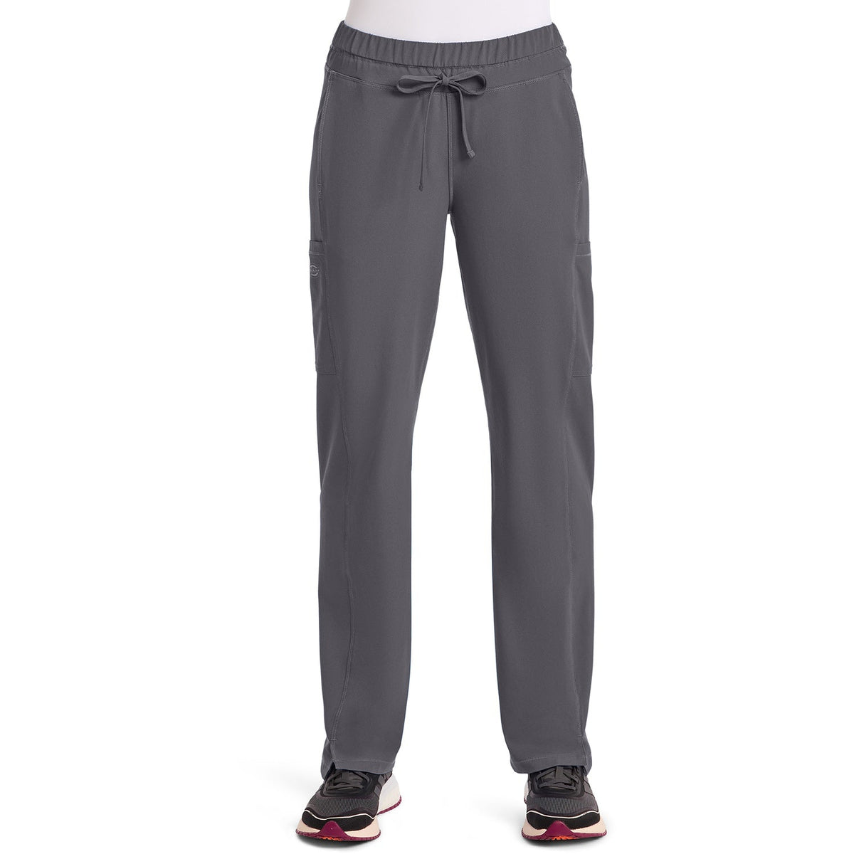 Women's Dynamix Mid Rise Straight Leg Drawstring Scrub Pant