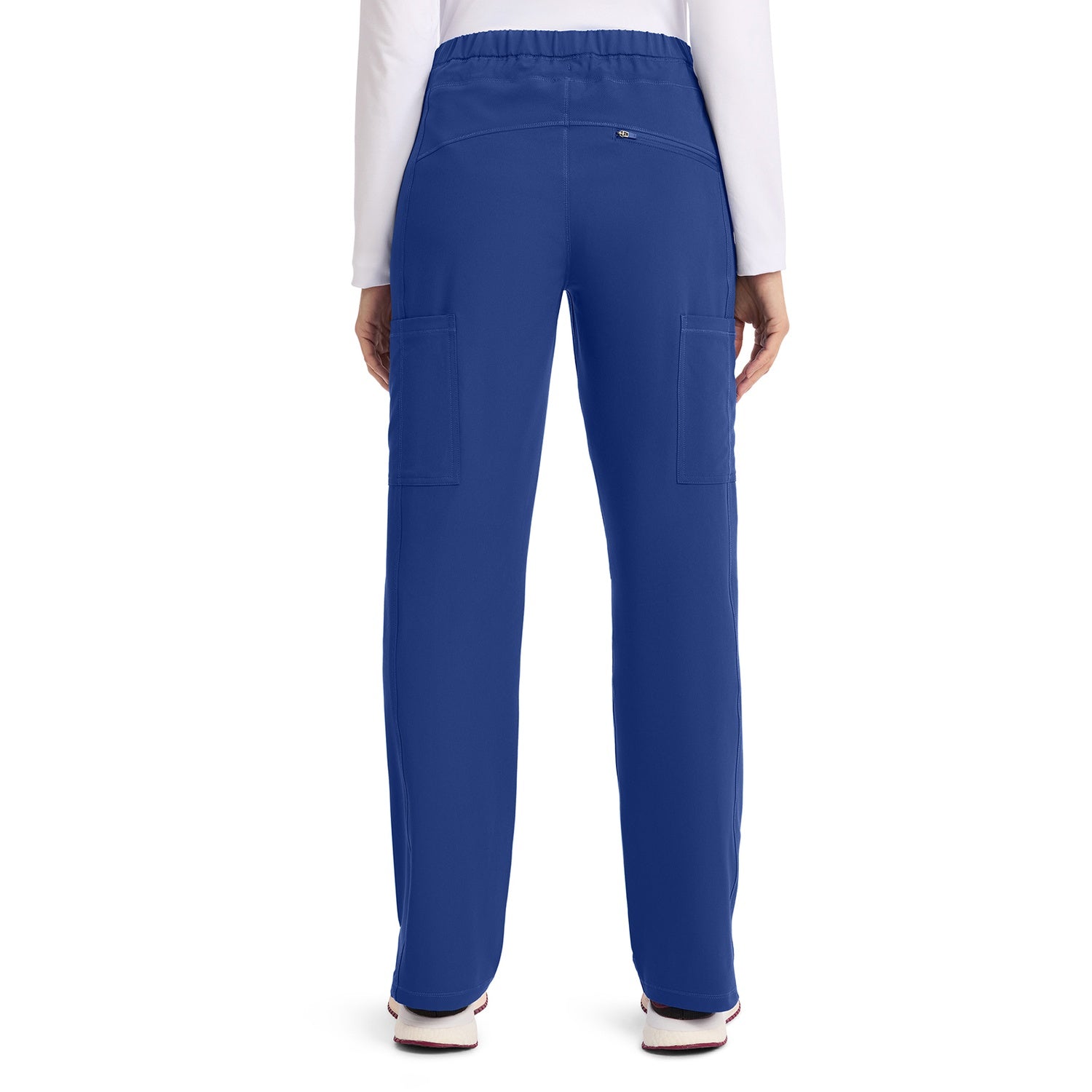 Women's Dynamix Mid Rise Straight Leg Drawstring Scrub Pant