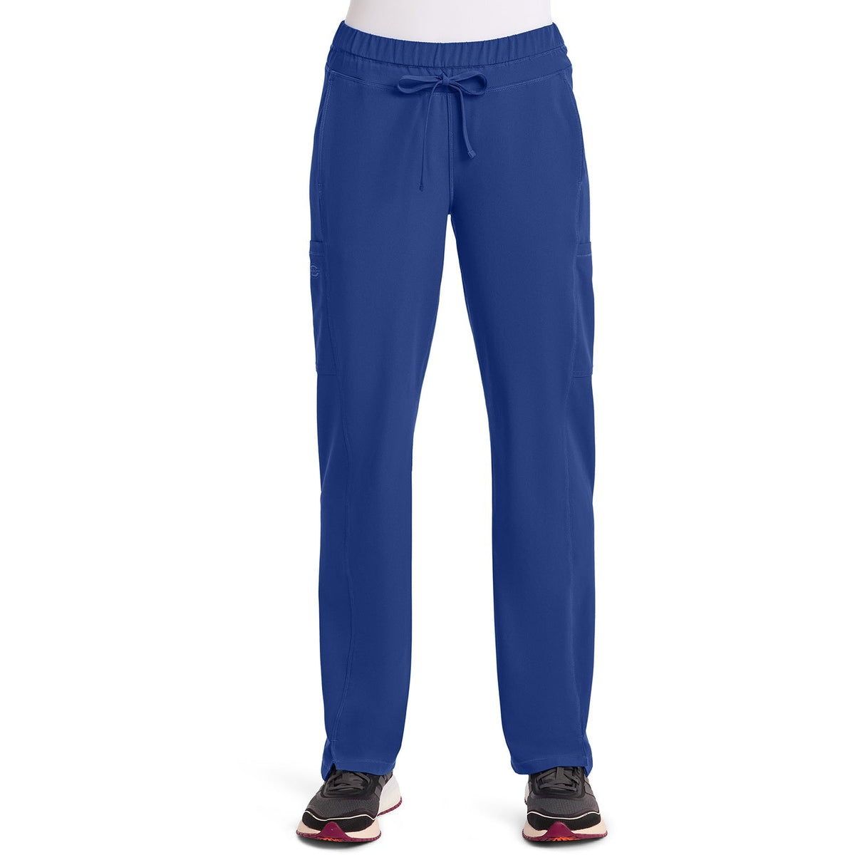 Women's Dynamix Mid Rise Straight Leg Drawstring Scrub Pant