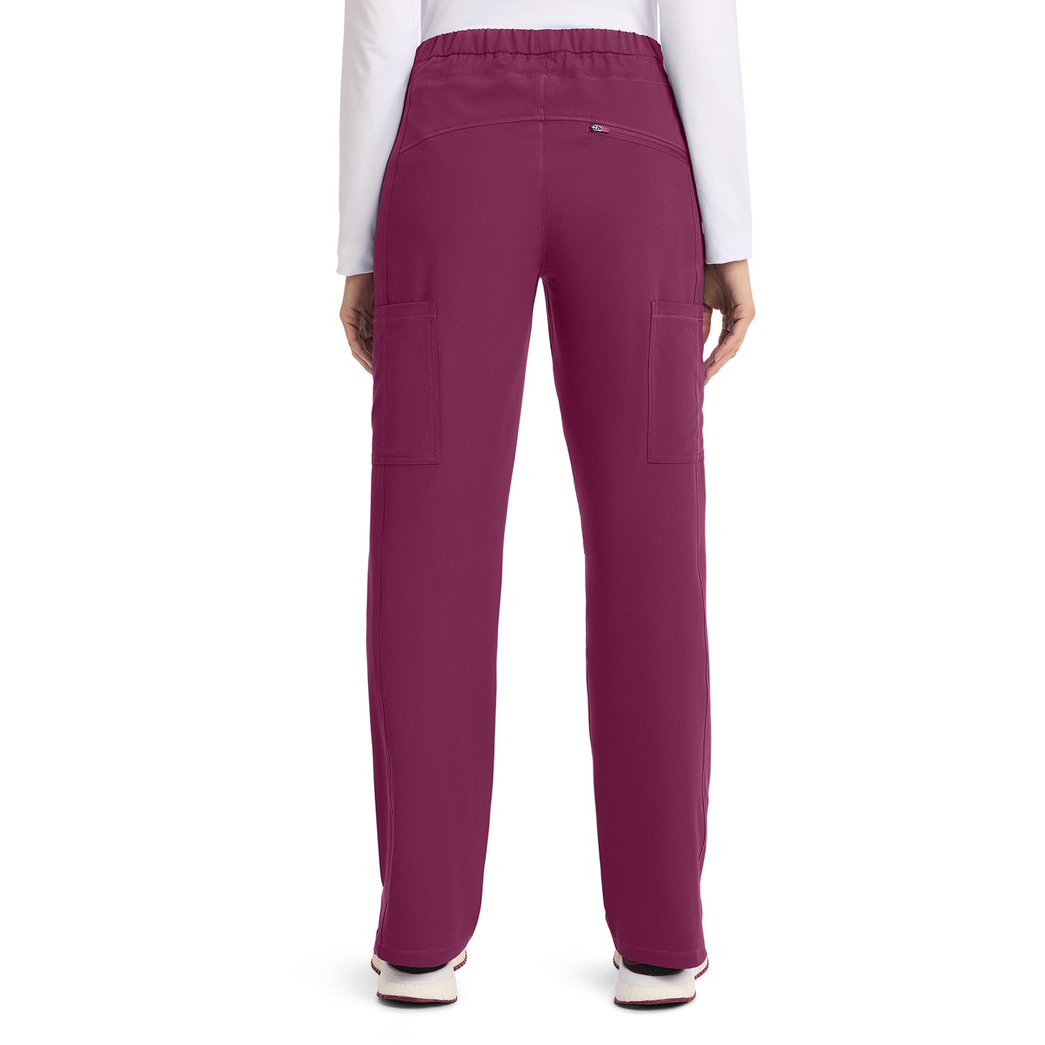 Women's Dynamix Mid Rise Straight Leg Drawstring Scrub Pant
