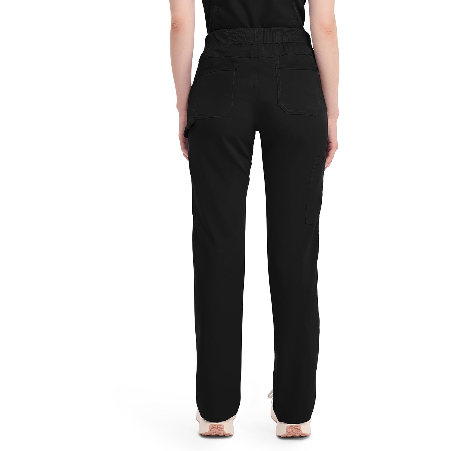 Women's Balance Mid Rise Tapered Leg Pull-On Scrub Pant