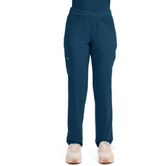 Women's Balance Mid Rise Tapered Leg Pull-On Scrub Pant