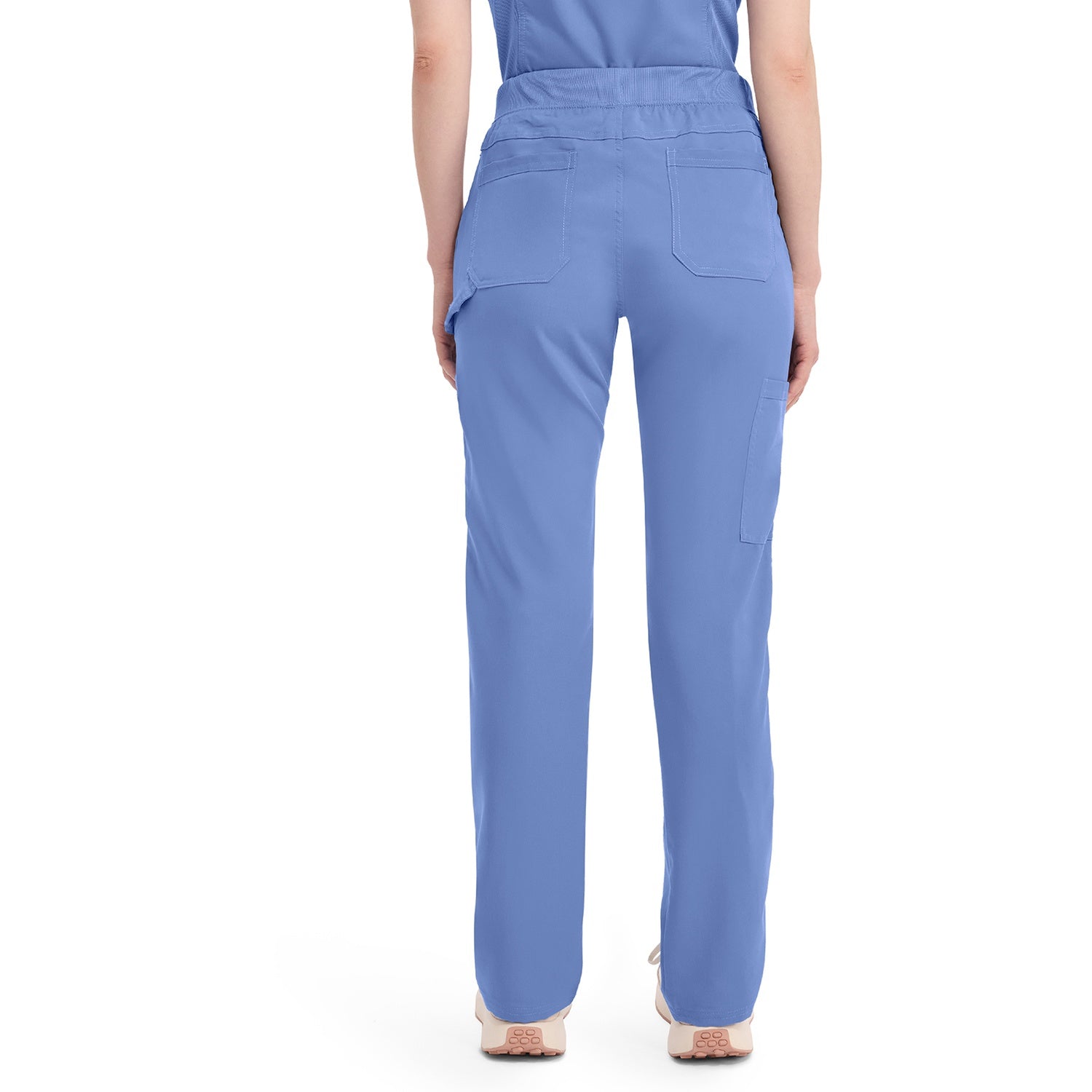 Women's Balance Mid Rise Tapered Leg Pull-On Scrub Pant