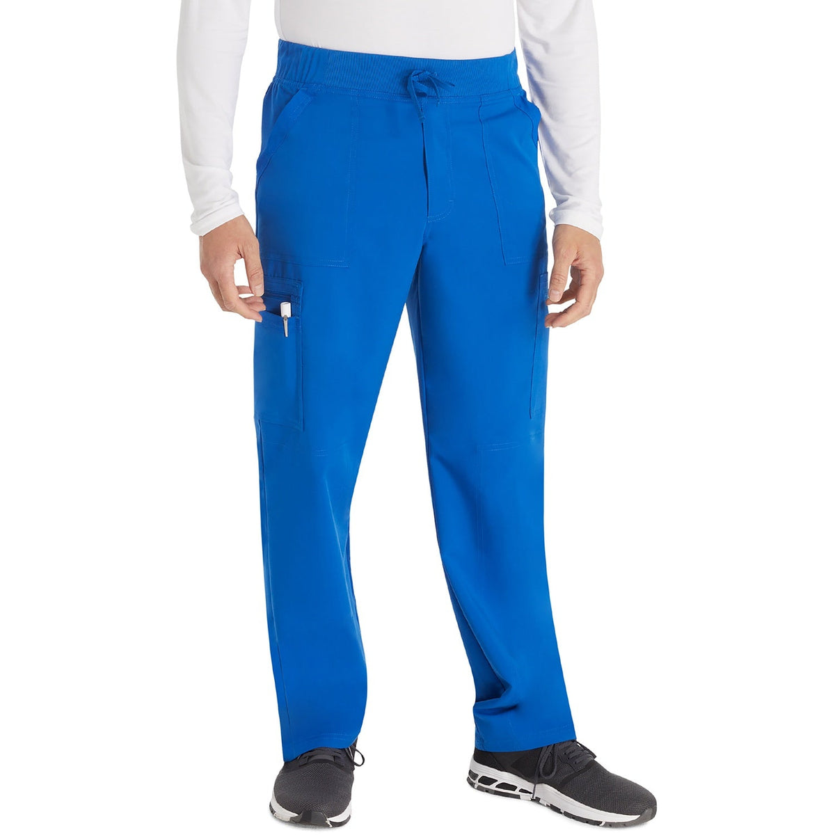 Men's Balance Mid Rise Zip Fly Straight Leg Scrub Pant