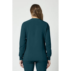 Women's EDS Essentials Snap Front Warm-Up Scrub Jacket