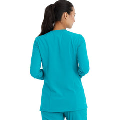 Women's EDS Essentials Snap Front Warm-Up Scrub Jacket