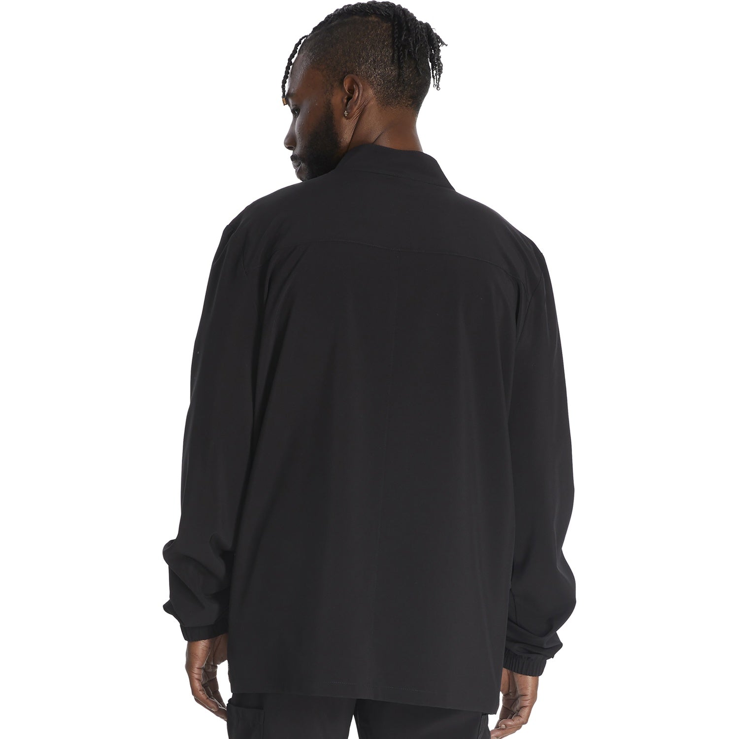 Men's EDS Essentials Zip Front Scrub Jacket