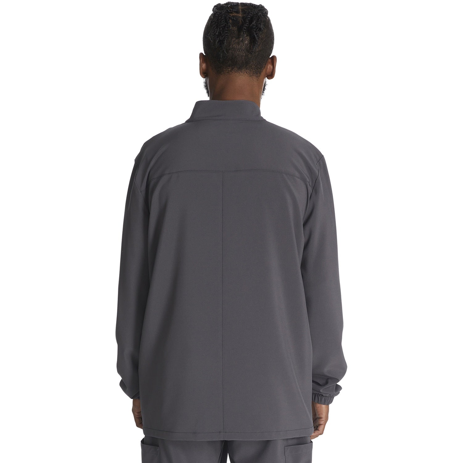 Men's EDS Essentials Zip Front Scrub Jacket