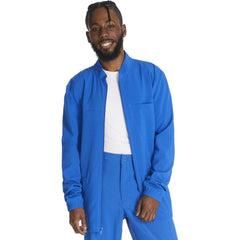 Men's EDS Essentials Zip Front Scrub Jacket