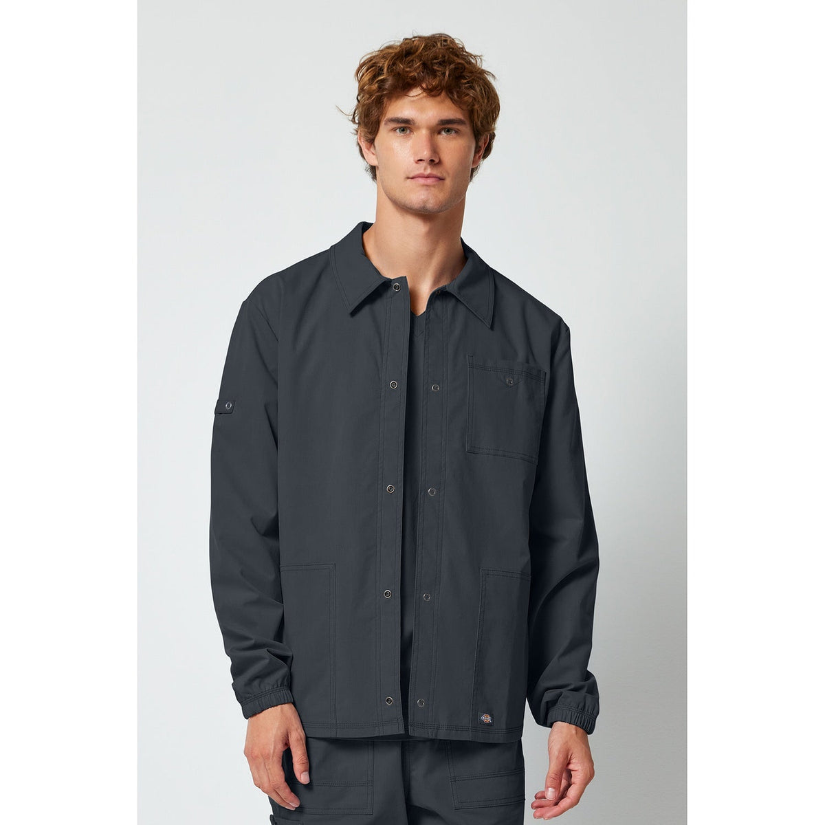 Men's Forge Snap Front Scrub Jacket