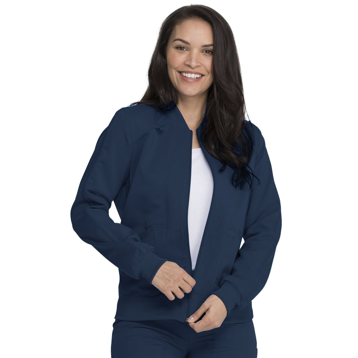 Women's Balance Zip Front Scrub Jacket