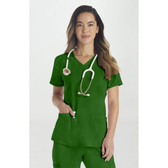 Women's EDS Essentials V-Neck Scrub Top