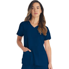 Women's EDS Essentials V-Neck Scrub Top