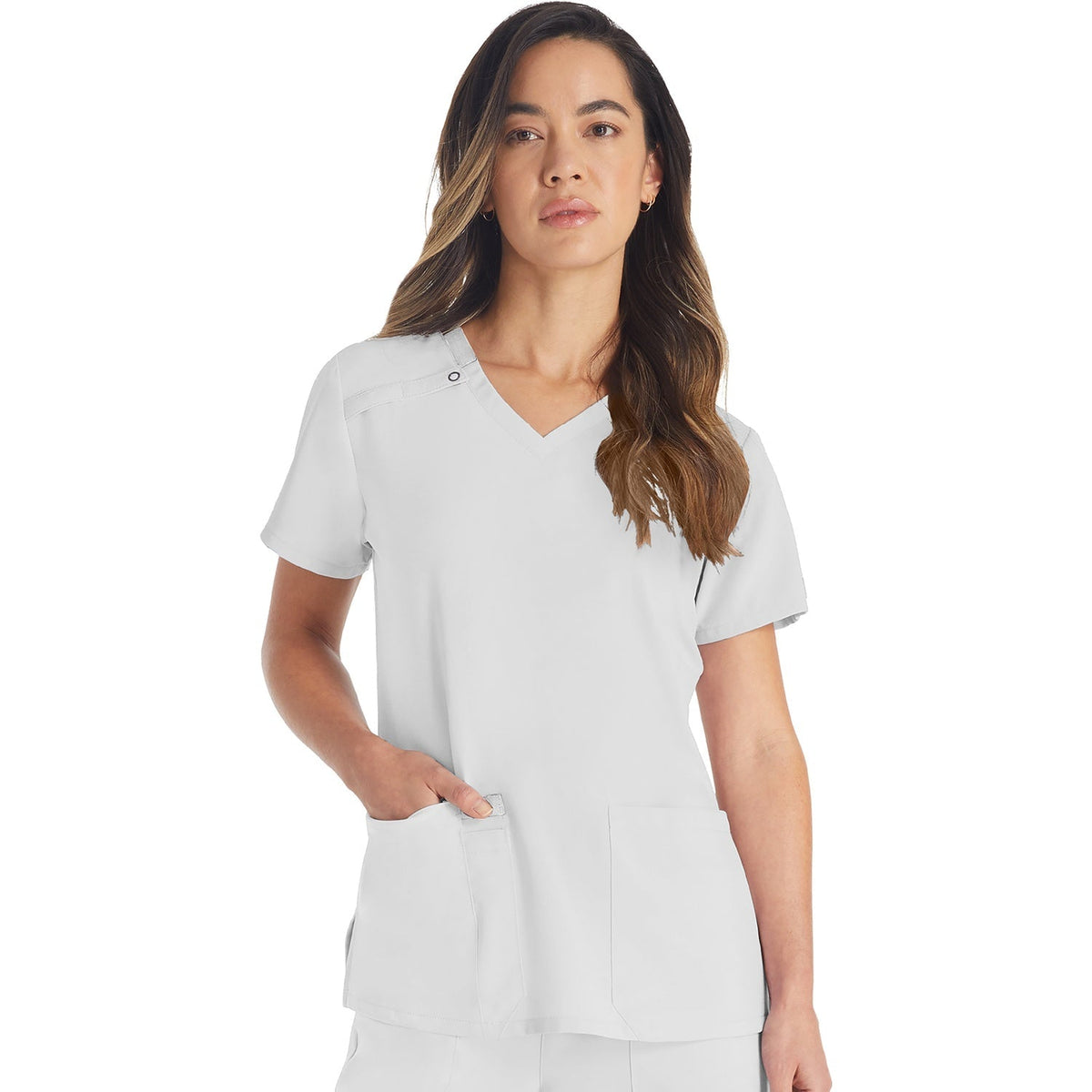 Women's EDS Essentials V-Neck Scrub Top