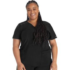 Women's EDS Essentials Mock Wrap Scrub Top