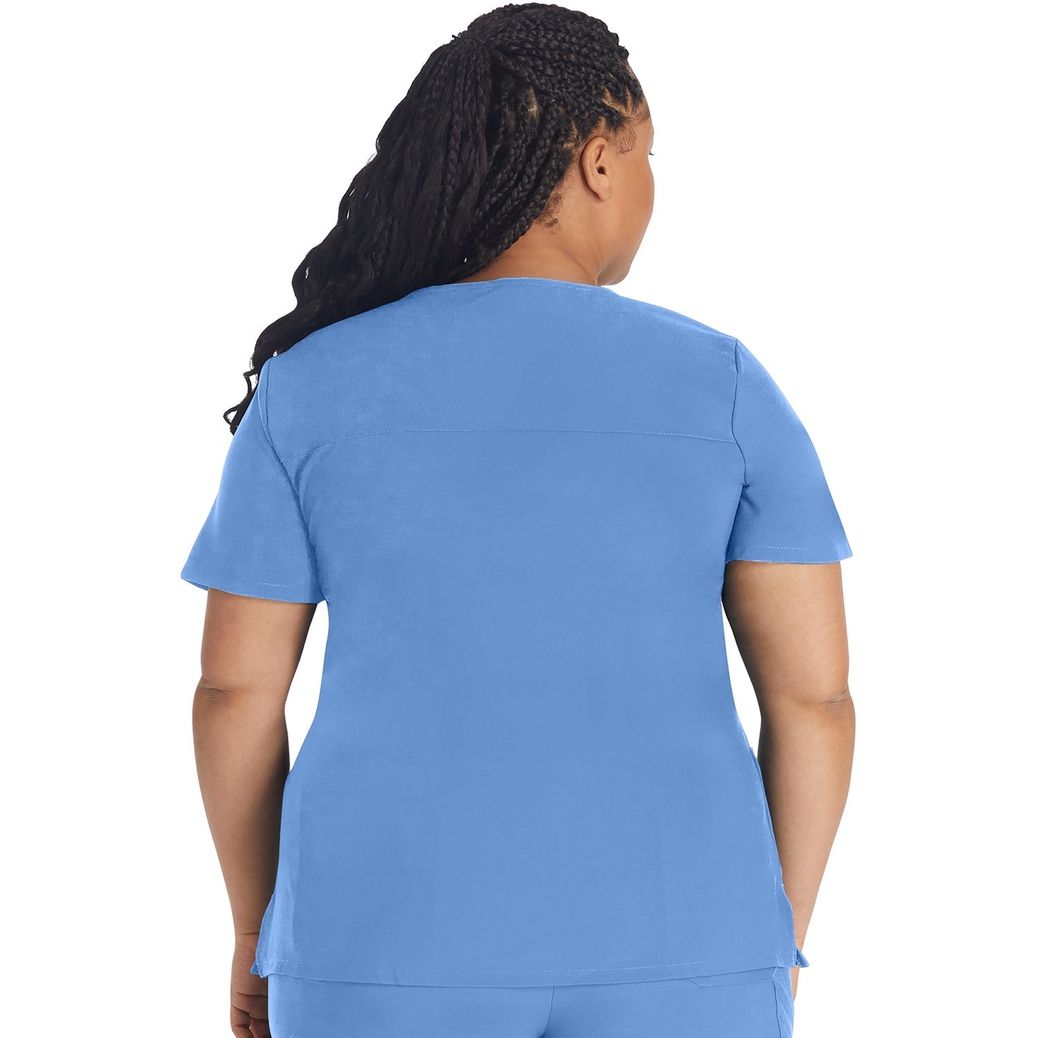 Women's EDS Essentials Mock Wrap Scrub Top