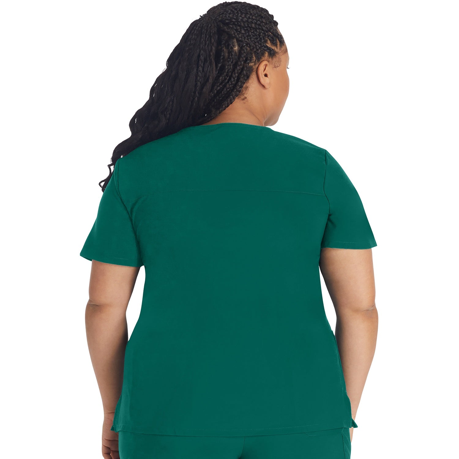 Women's EDS Essentials Mock Wrap Scrub Top
