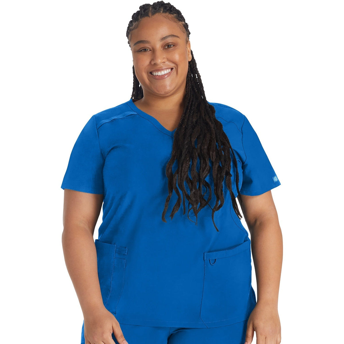 Women's EDS Essentials Mock Wrap Scrub Top