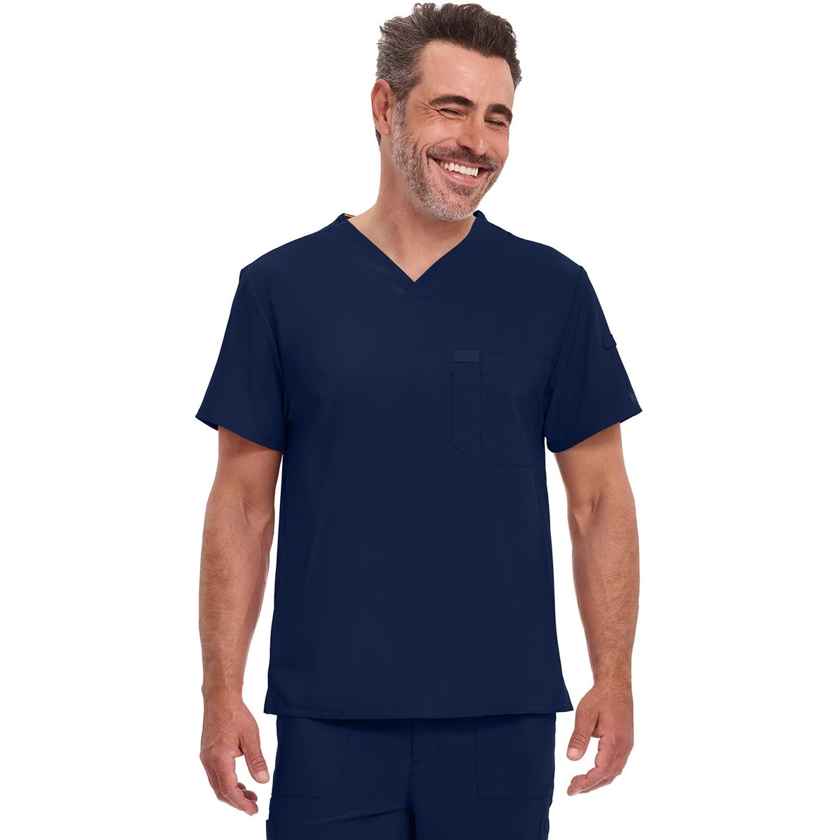 Men's EDS Essentials Tuckable V-Neck Scrub Top