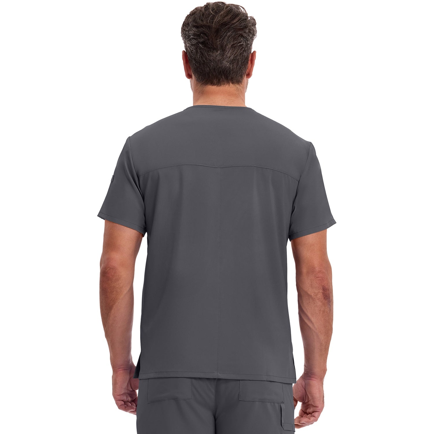 Men's EDS Essentials Tuckable V-Neck Scrub Top