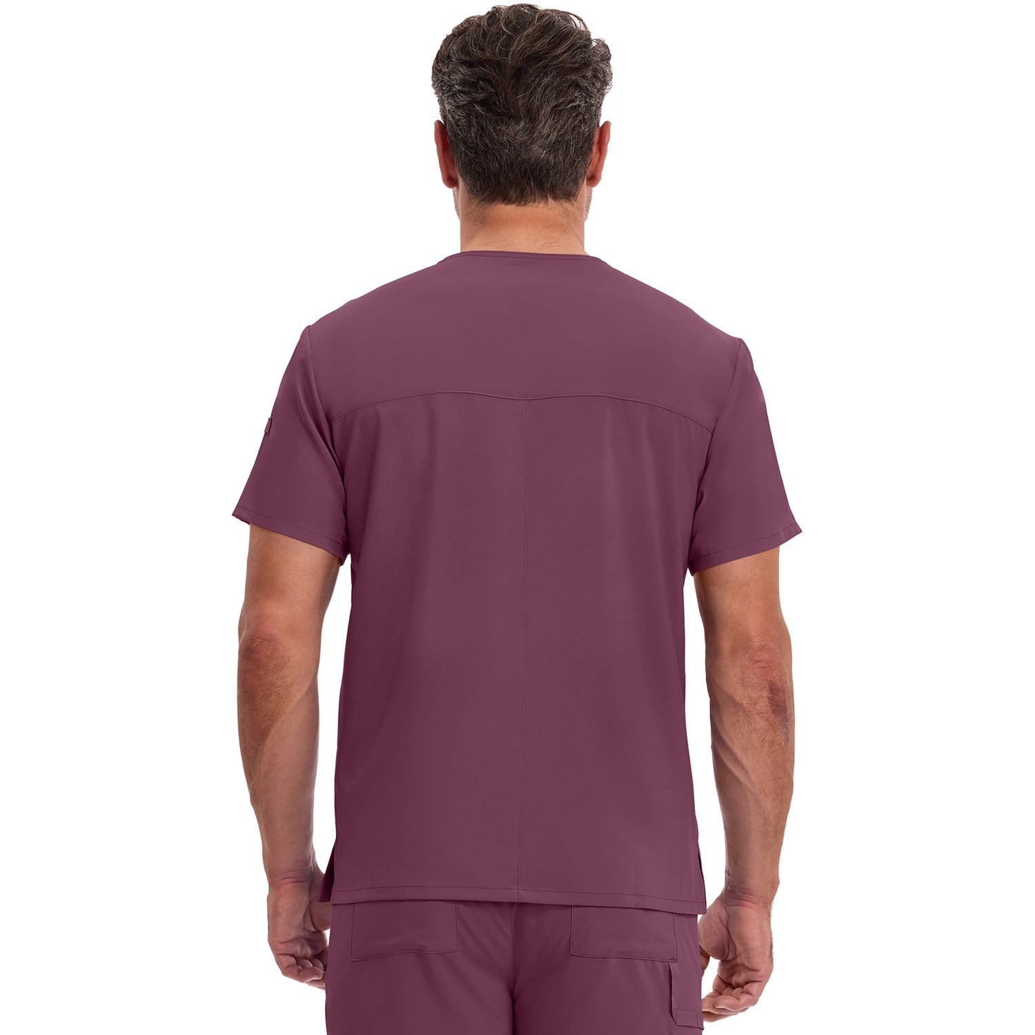 Men's EDS Essentials Tuckable V-Neck Scrub Top