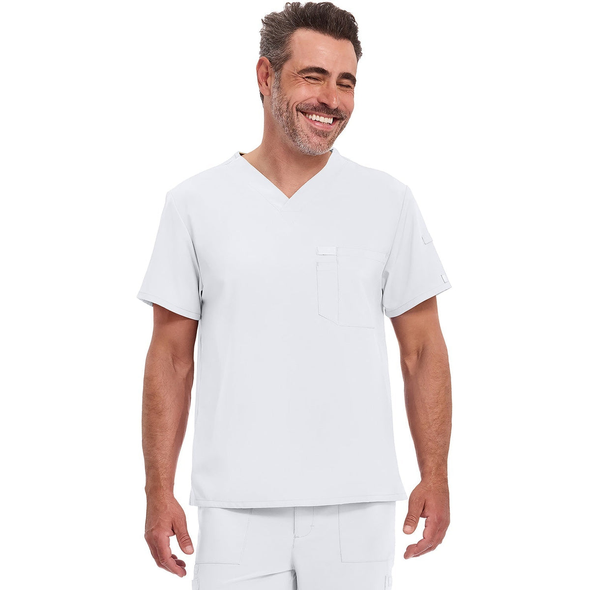 Men's EDS Essentials Tuckable V-Neck Scrub Top