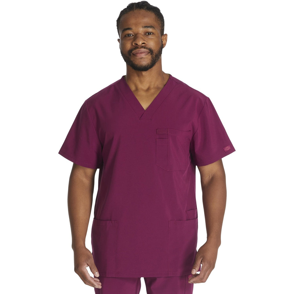 Men's EDS Essentials V-Neck Scrub Top