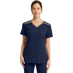 Women's Dynamix V-Neck Scrub Top