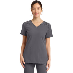 Women's Dynamix V-Neck Scrub Top