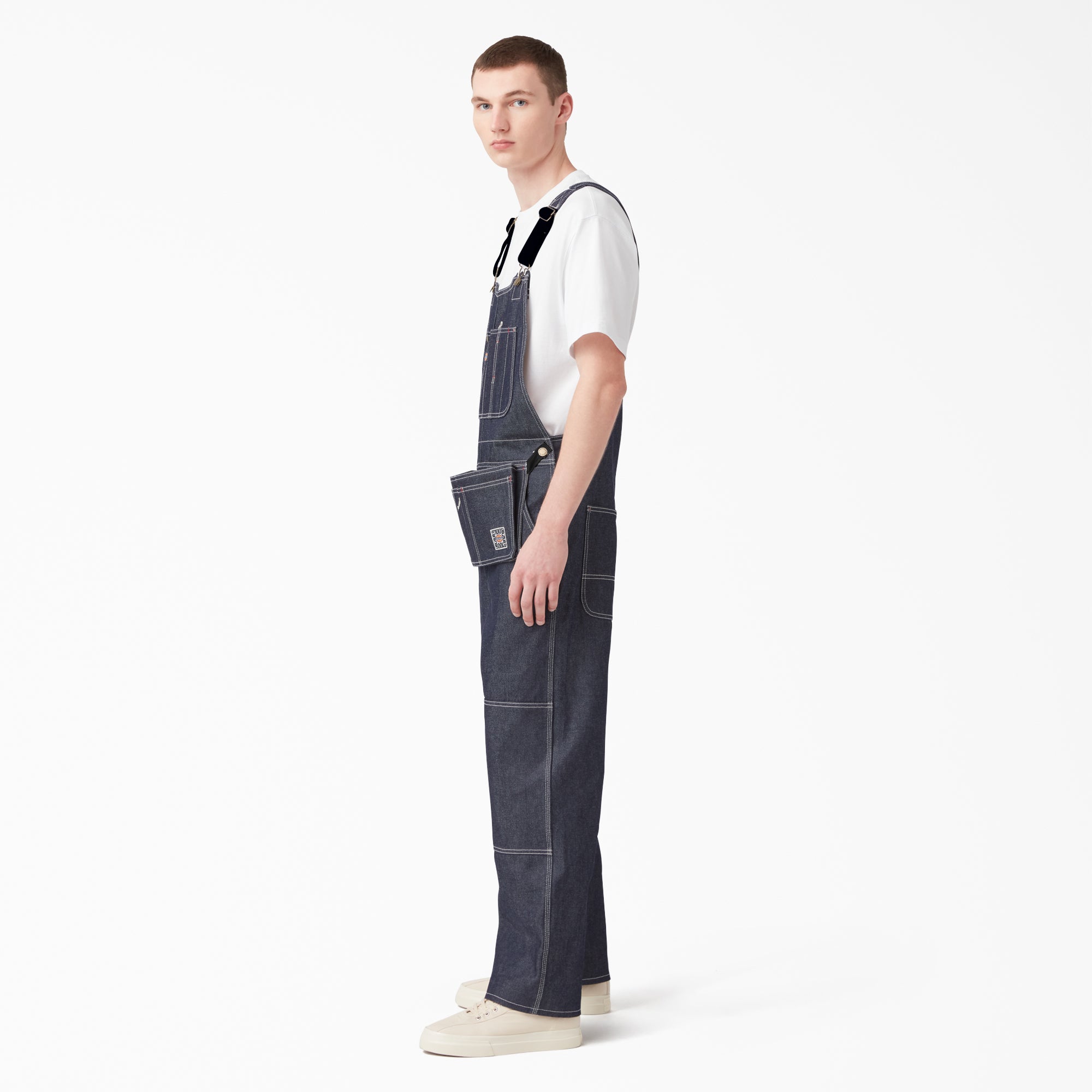 100 Year Denim Double Knee Bib Overalls