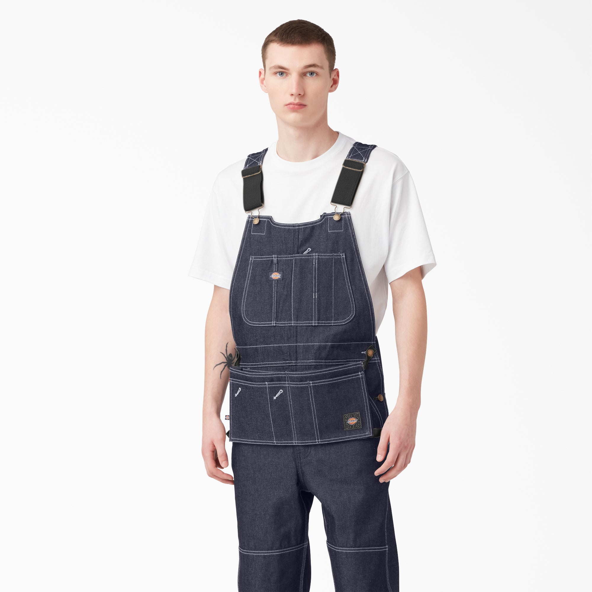 100 Year Denim Double Knee Bib Overalls