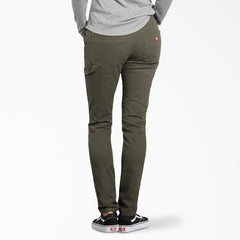 Women's FLEX Slim Fit Duck Carpenter Pants