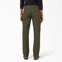 Women's FLEX Relaxed Straight Fit Duck Carpenter Pants