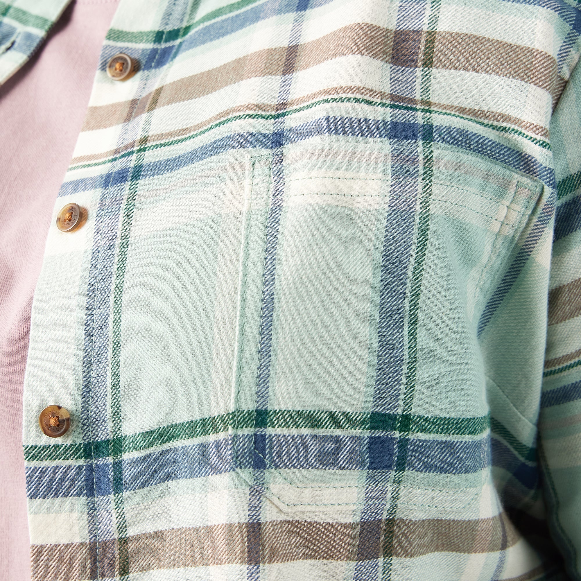 Women's Plus Long Sleeve Plaid Flannel Shirt